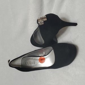 GUESS Heel Shoes 7 black ( Ss6 )